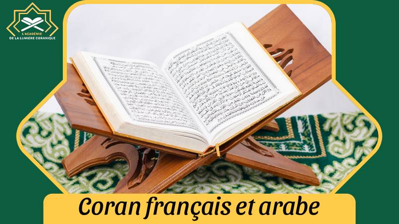Coran français et arabe