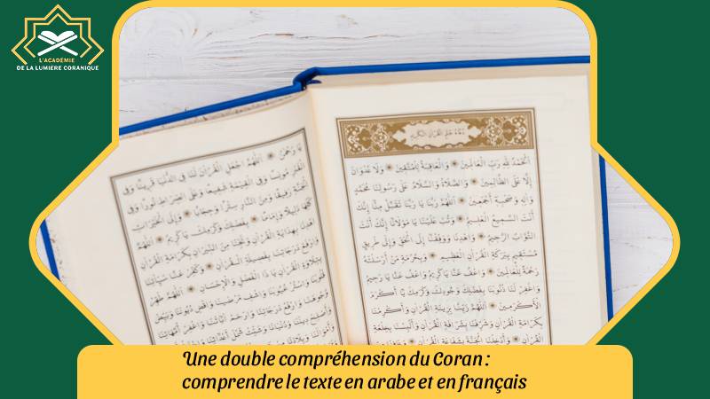Coran français et arabe