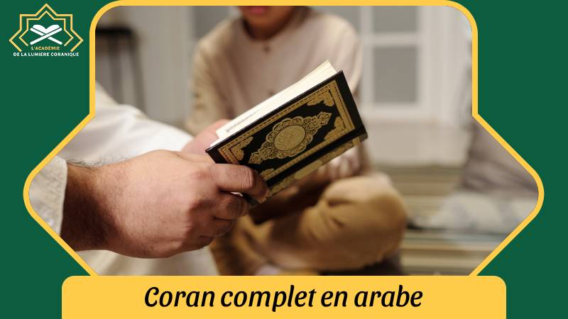 Coran complet en arabe