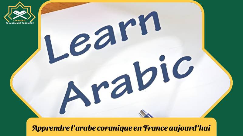 arabe coranique en France