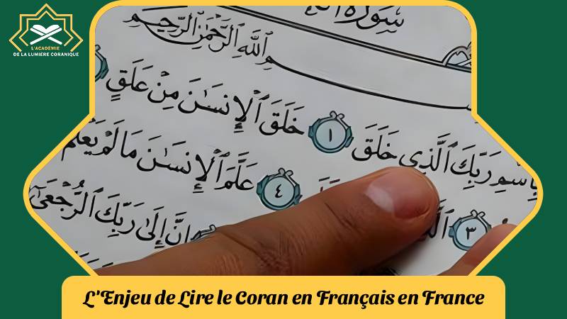 lire coran francais france