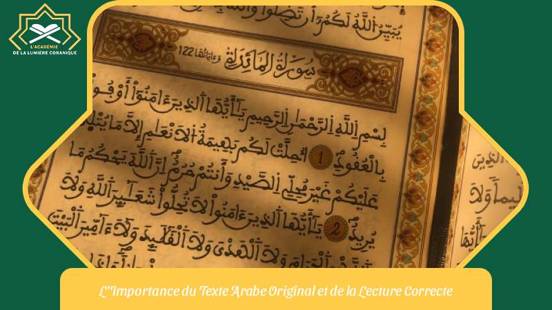 Coran en arabe en France