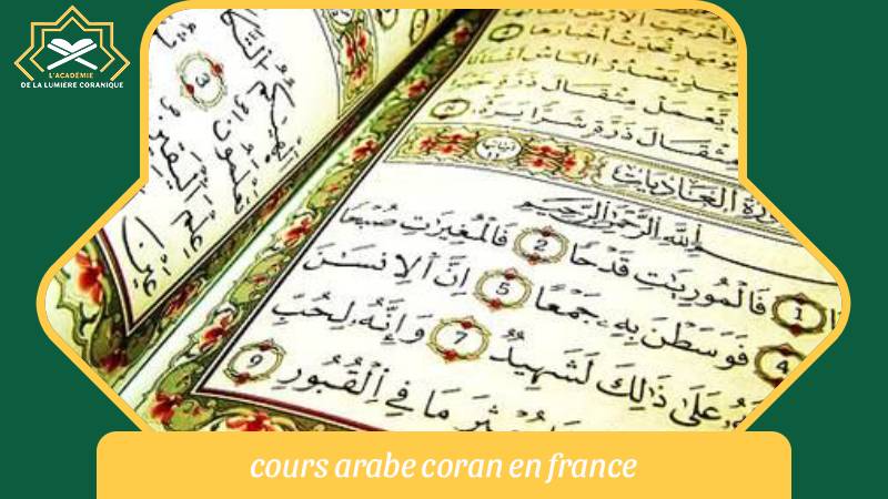 cours arabe coran en france
