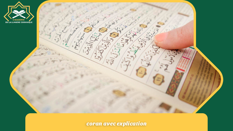 coran avec explication