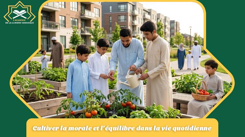 Cultiver la morale et l’équilibre dans la vie quotidienne