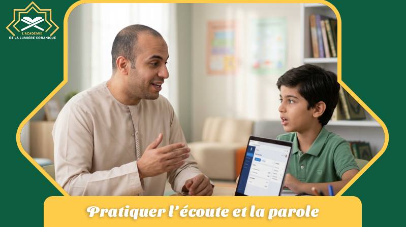 Pratiquer l’écoute et la parole