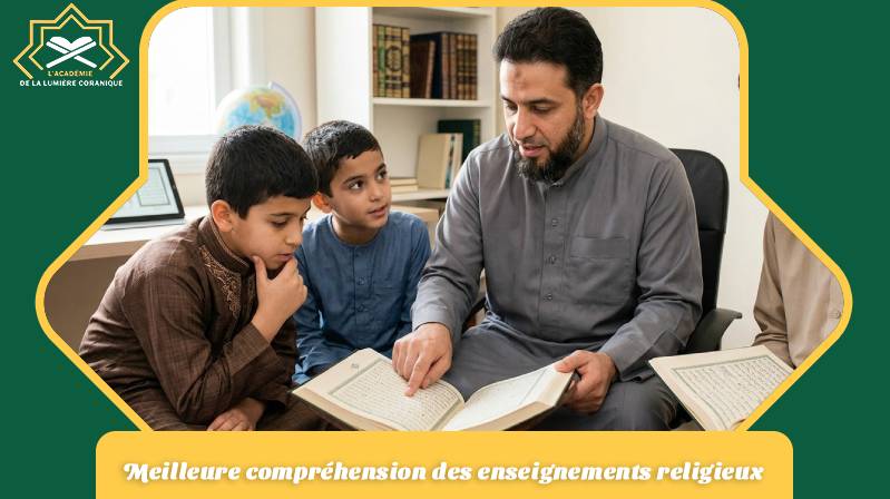 Meilleure compréhension des enseignements religieux