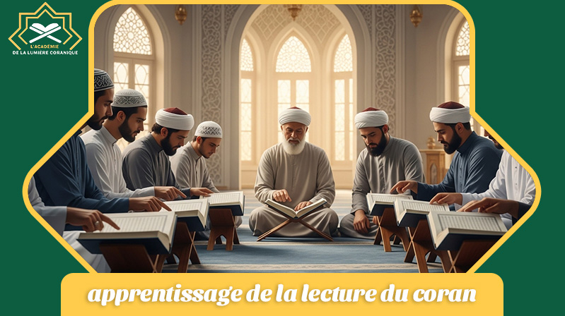apprentissage de la lecture du coran