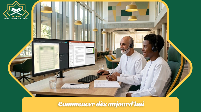 Commencer dès aujourd'hui