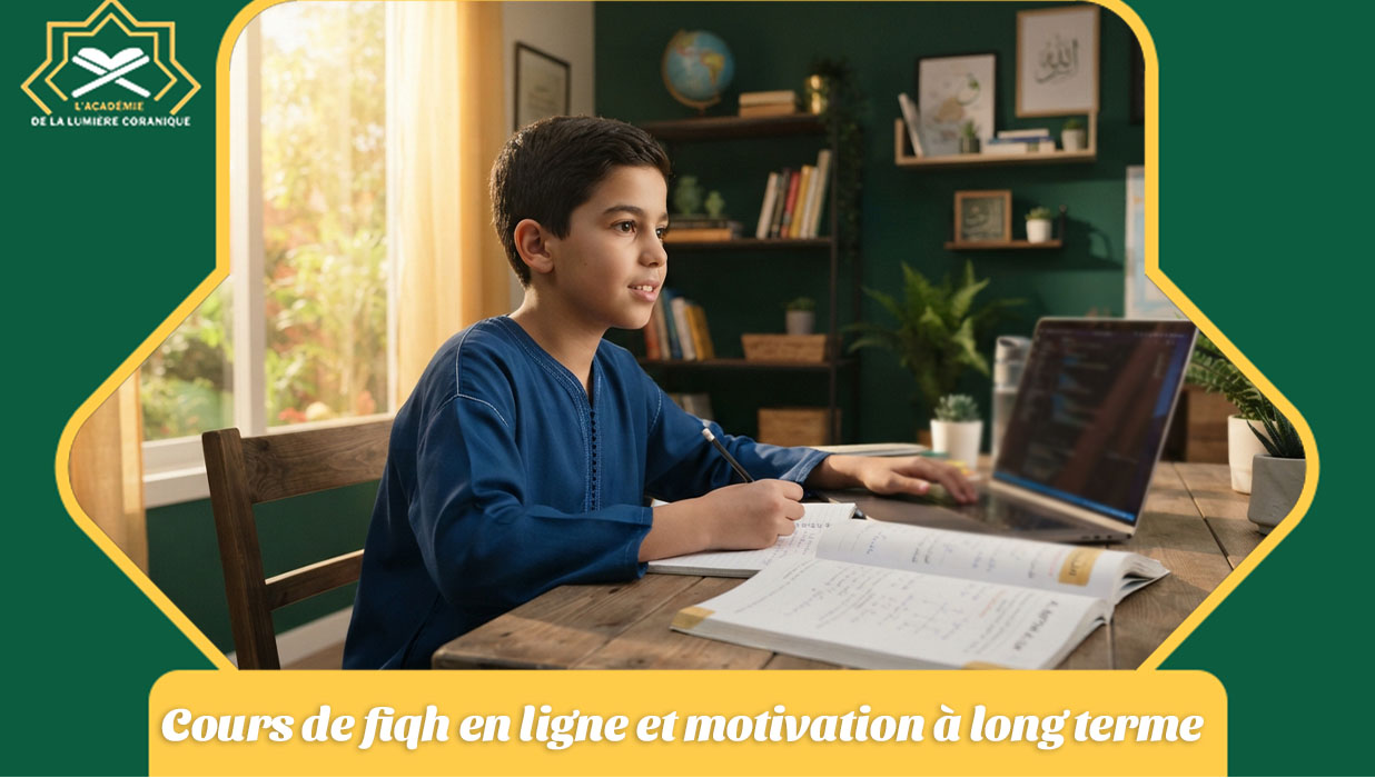 Cours de fiqh en ligne et motivation à long terme