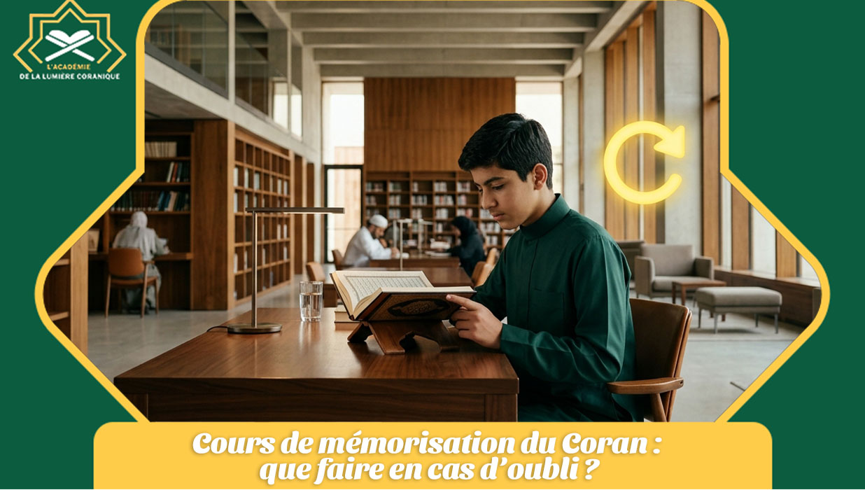 Cours de mémorisation du Coran _ que faire en cas d’oubli