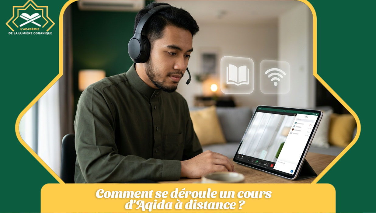 Comment se déroule un cours d'Aqida à distance?