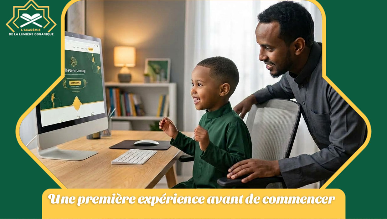 Une première expérience avant de commencer