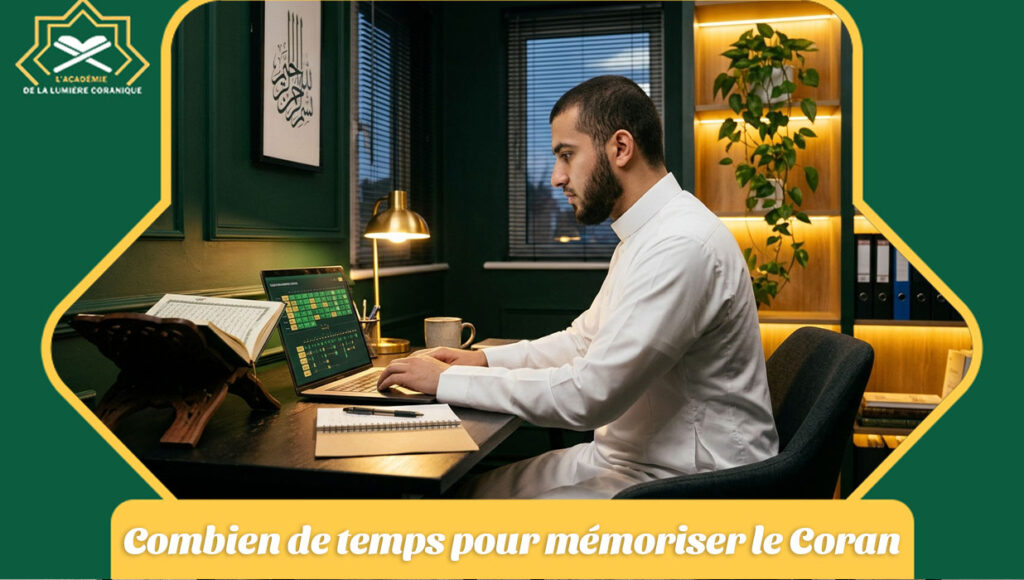 Combien de temps pour mémoriser le Coran