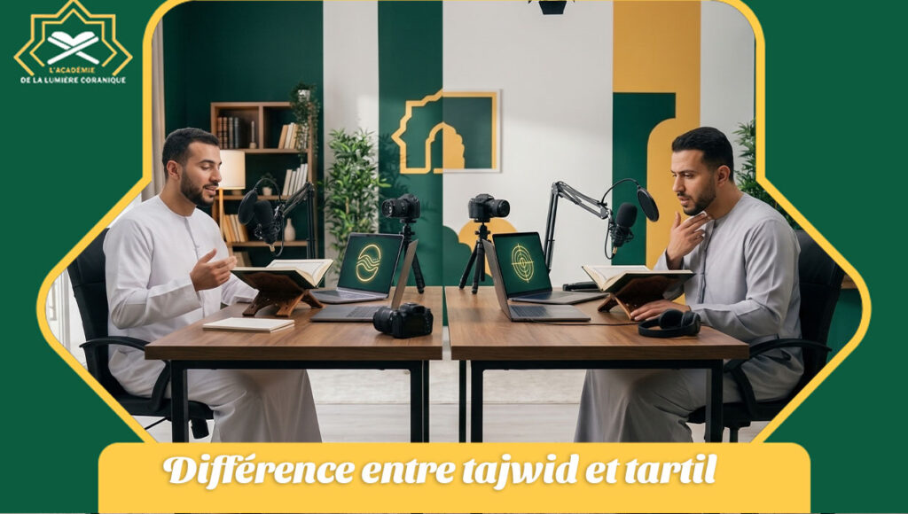 Différence entre tajwid et tartil